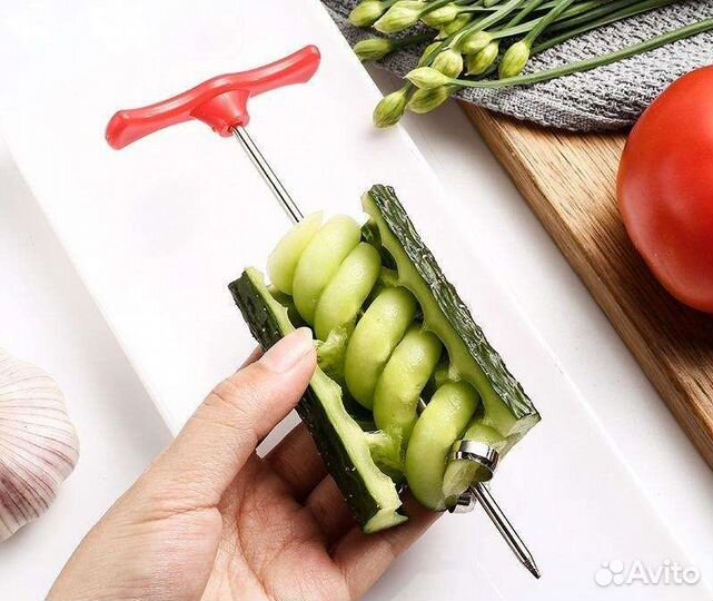 Нож спиральный для карвинга