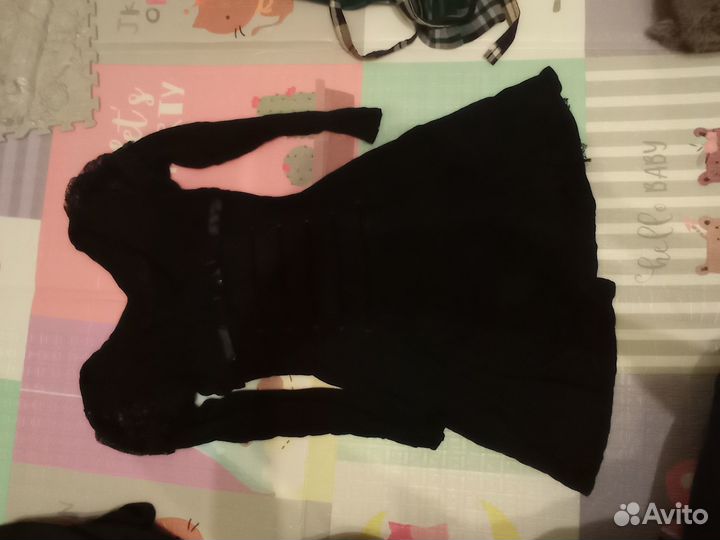 Платье черное