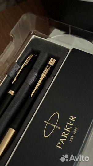 Подарочный набор Parker ручки перьевая и шариковая