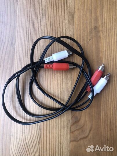 Кабель 2RCA 2RCA (папа-папа) 1.20м