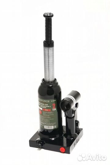 Домкрат бутылочный 4т с клапаном (высота подхвата