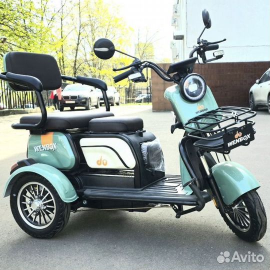 Электротрицикл двух местный Venbox