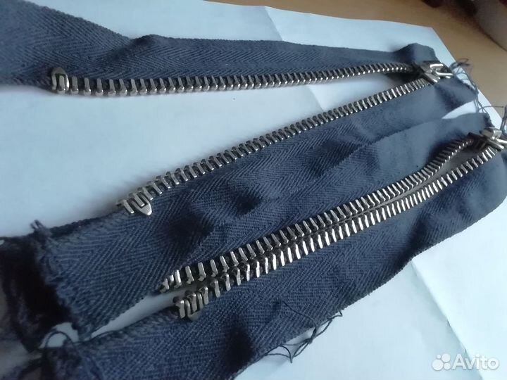 Застежка молния для сапог меховых К-т 2 шт