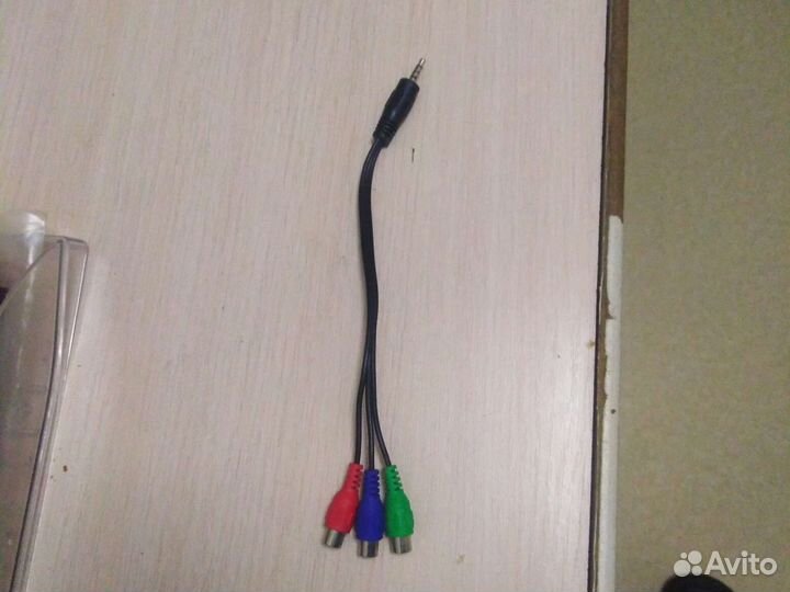Провод mini jack 3.5 на 3 rca