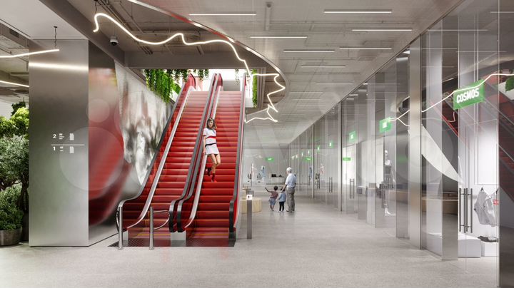 Аренда торговое помещение площадью 116.4 кв.м