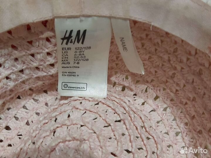 Шляпа летняя, Панама, детская за 2