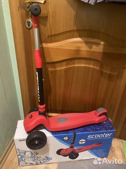 Самокат трехколесный Kreiss