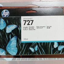 Hp 727 130мл фото чёрный 727 Noir foto чёрный