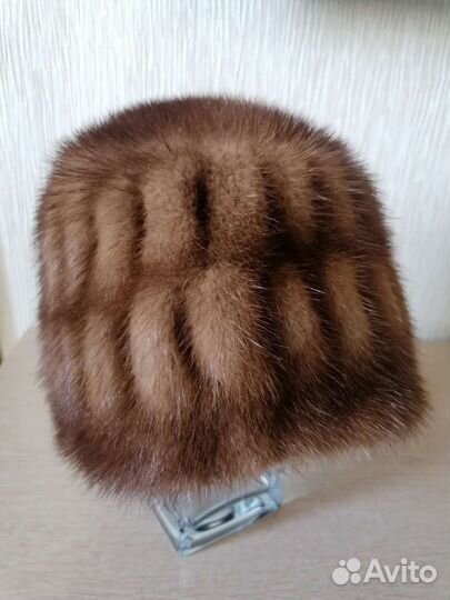 Шапка норковая женская бу