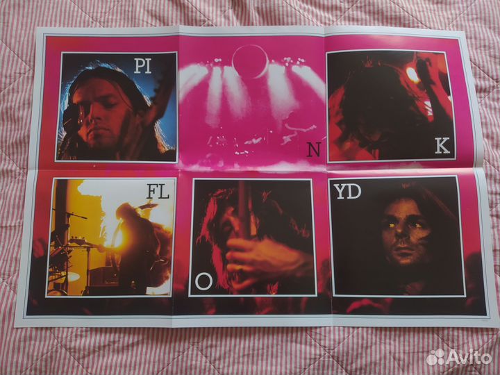 Pink Floyd Плакат + Стикер