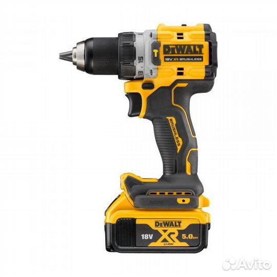 Аккумуляторная дрель-шуруповерт dewalt dcd805p2t