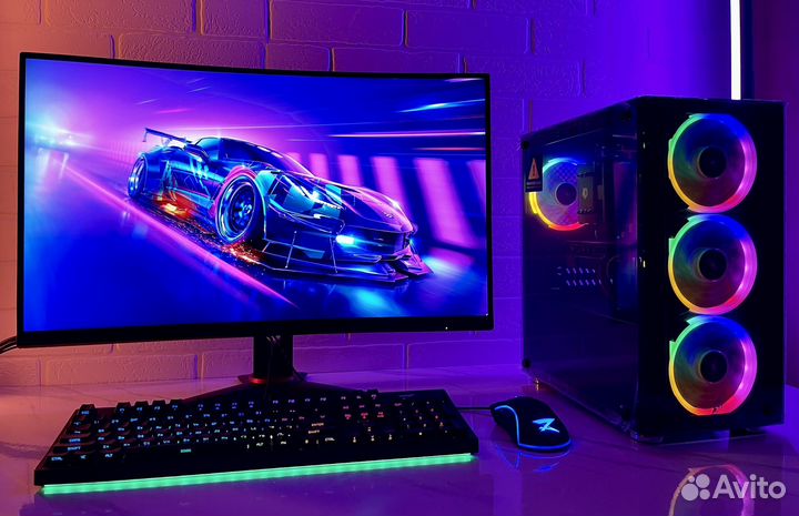 Игровой пк Intel Core i3/i5/i7 + GTX/RTX + SSD