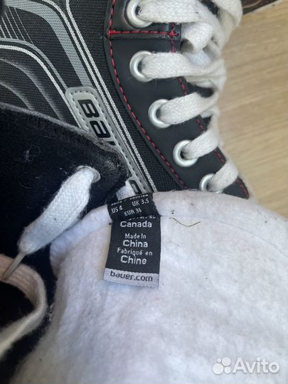 Коньки хоккейные Bauer x200 vapor размер 36