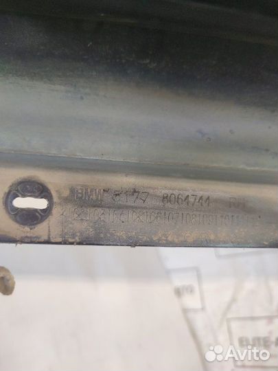 Накладка порога правая Bmw 5 G30 2.0 2021