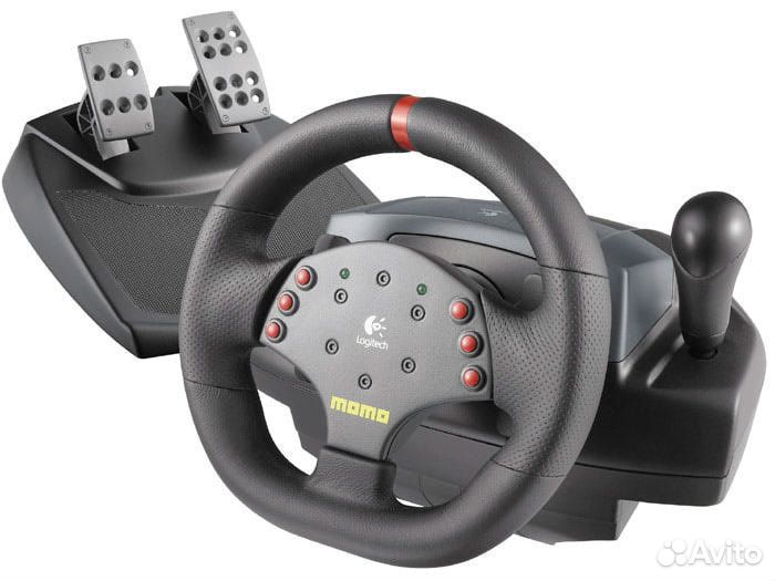 Руль Logitech momo Racing Force Feedback Wheel