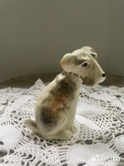 Фарфоровая статуэтка,собака,Германия,винтаж