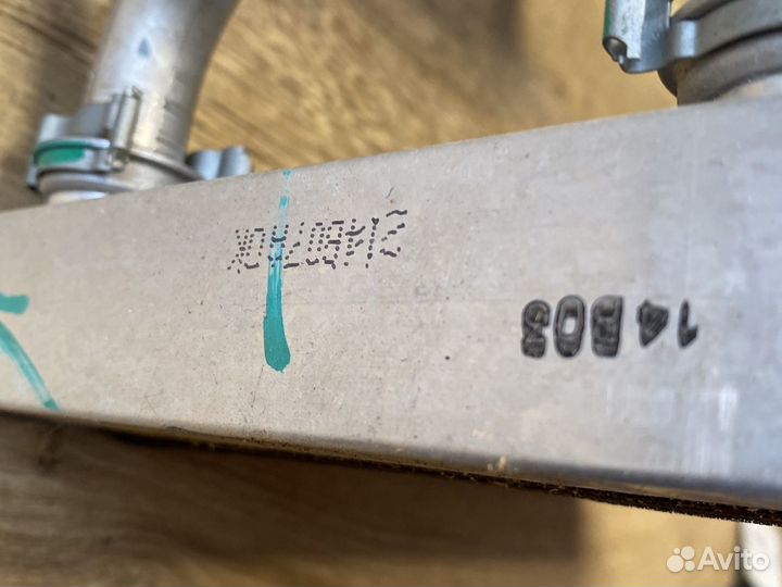 Chevrolet aveo т300 радиатор печки