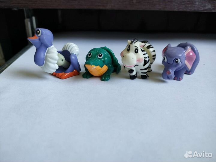 Игрушки из киндер сюрприза 90х