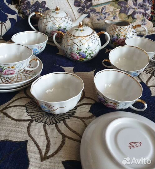 Сервиз чайный Дулево