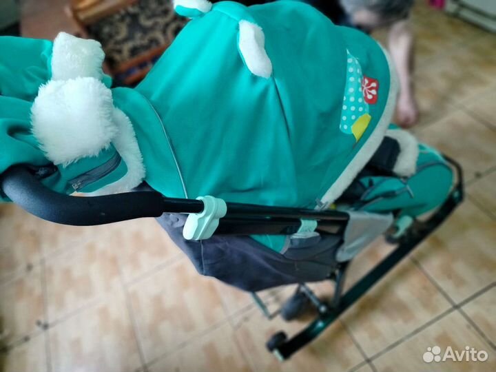 Санки - коляска фирмы Nika-72