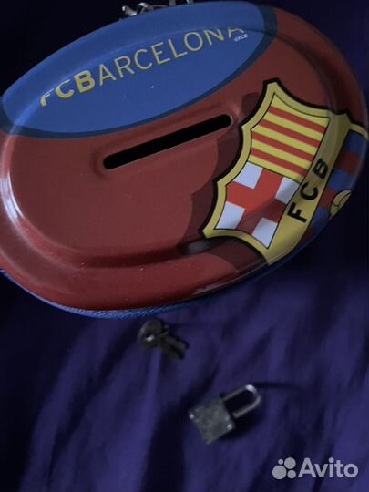 Фк Барселона оригинал копилка шкатулка на