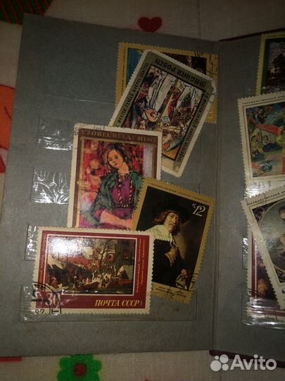 Марки СССР картины. Художественная галлерея