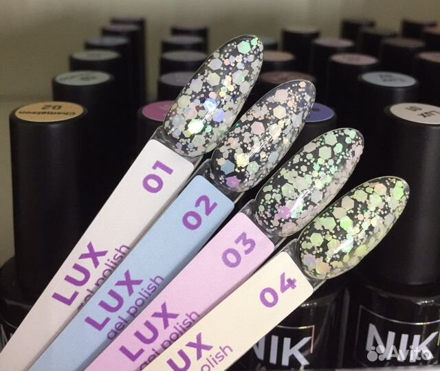 Nik nails Lux гель лак 8 мл