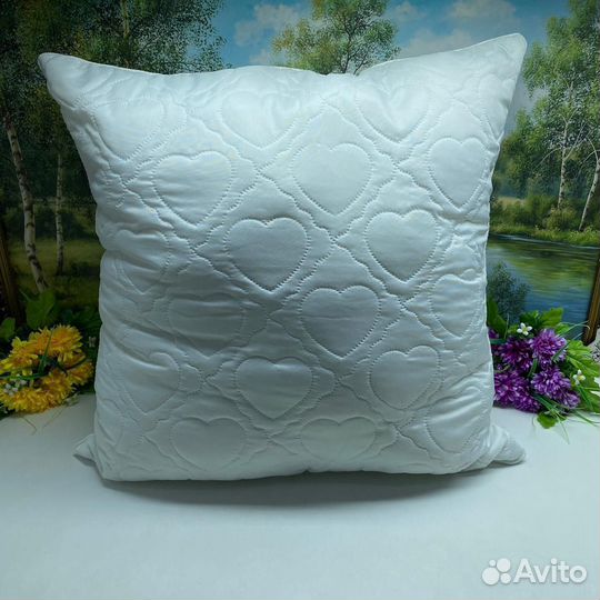 Подушка 70х70 лебяжий пух