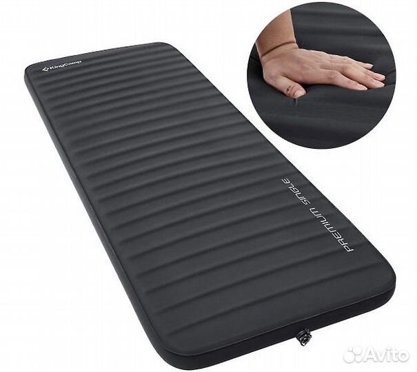 Коврик самонадувающийся KingCamp premium Single