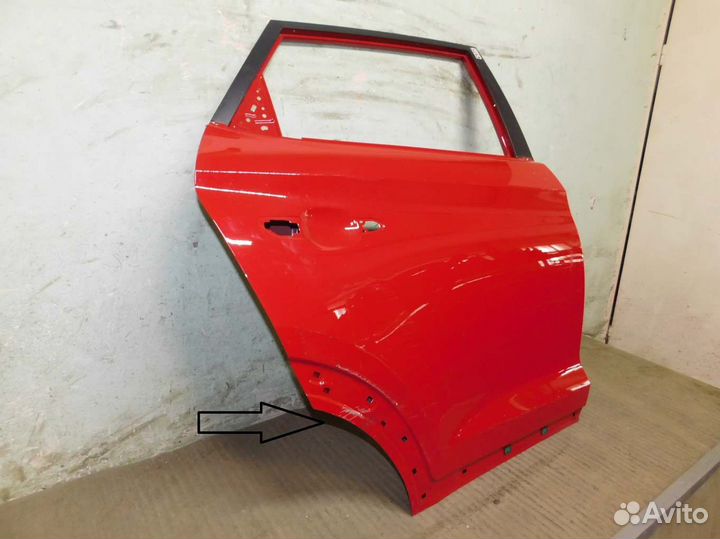 Дверь задняя правая Hyundai Tucson 2 2015