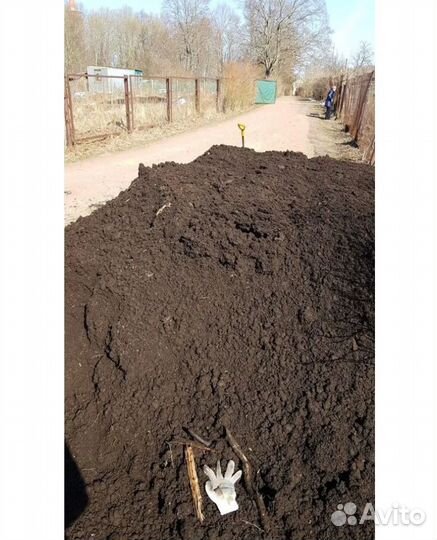 Земля Чернозём Перегной Почвогрунт Навоз