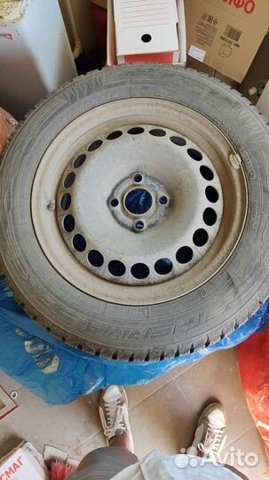 Nitto therma spike 185/65 R 15 на штамповках