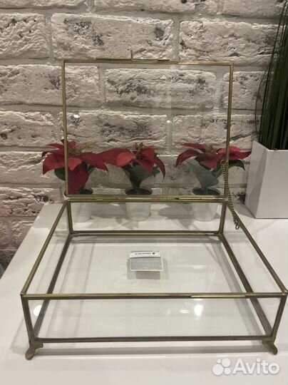 Шкатулка стекло Zara Home