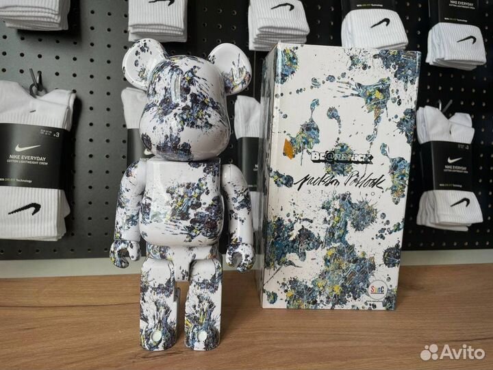 Bearbrick 400 Jackson Pollock Studio