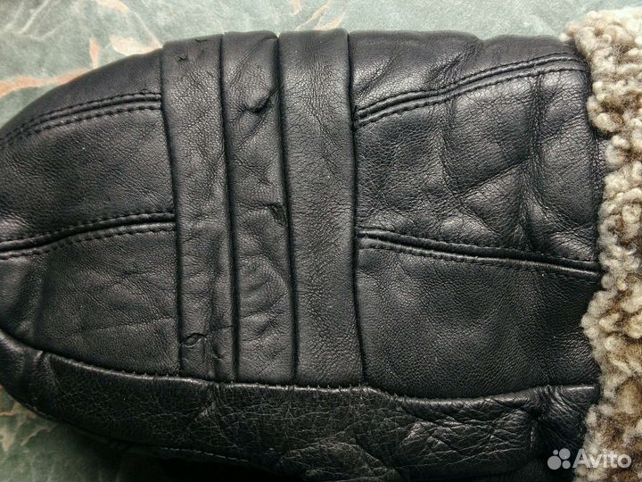 Варежки из натуральной овчины