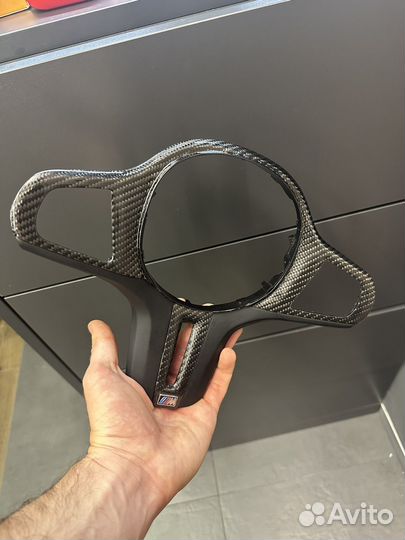 Накладка на руль карбон bmw g30