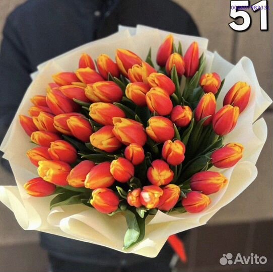 Букеты из тюльпанов (Арт.62394)