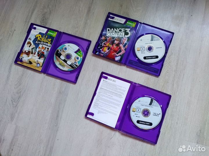 Лицензионные диски для Kinect Xbox 360