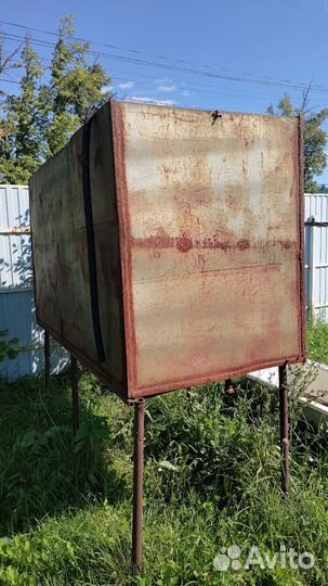 Бак для воды металлический