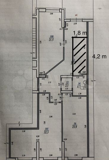 Торговая площадь, 8 м²
