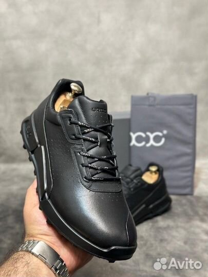 Кроссовки ecco мужские кожаные 41-45