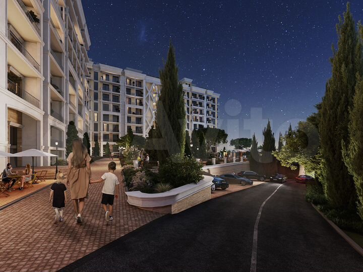 Апартаменты-студия, 104,2 м², 1/8 эт.