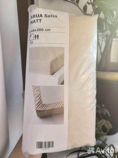 Простынь на резинке 140 200,аналог IKEA неттесмин