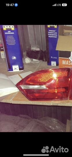 Задний правый фонарь на джетту на богажник
