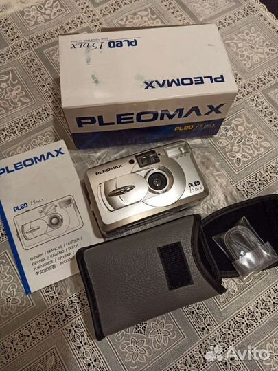 Pleomax 15 dlx. Пленочный фотоаппарат. Новый