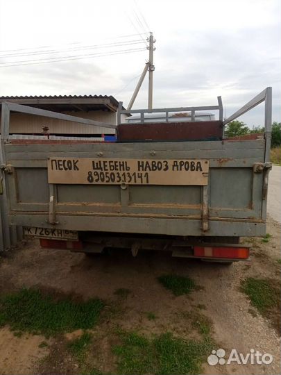 Доставка песка, щебня, чернозема