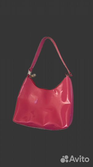 Сумка лаковая y2k