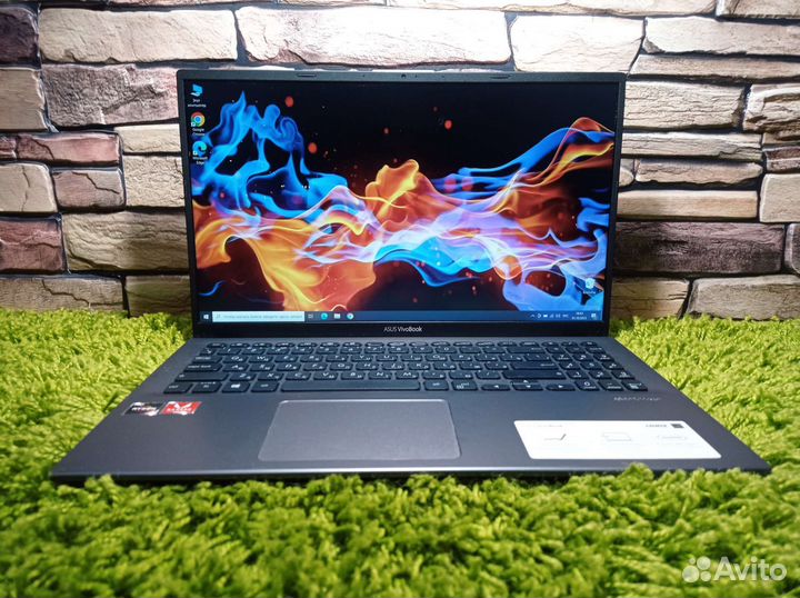 Мощный 2020г игровой Asus Ryzen 3200 8Gb NVMe FHD