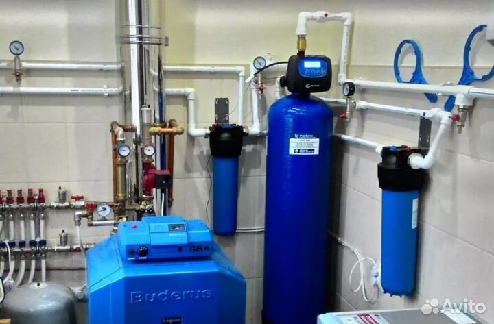 Система очистки воды из скважин для дома/коттеджа