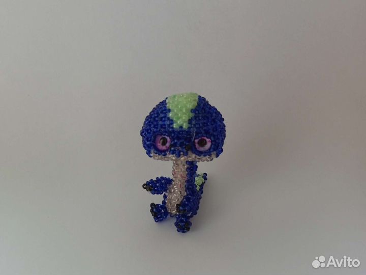 Динозаврик из бисера